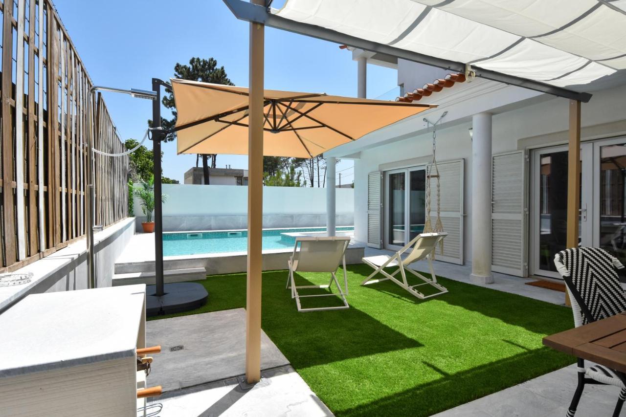 Aroeira Villa With Heated Pool By Golf Course, Beach And Lisbon Exterior foto
